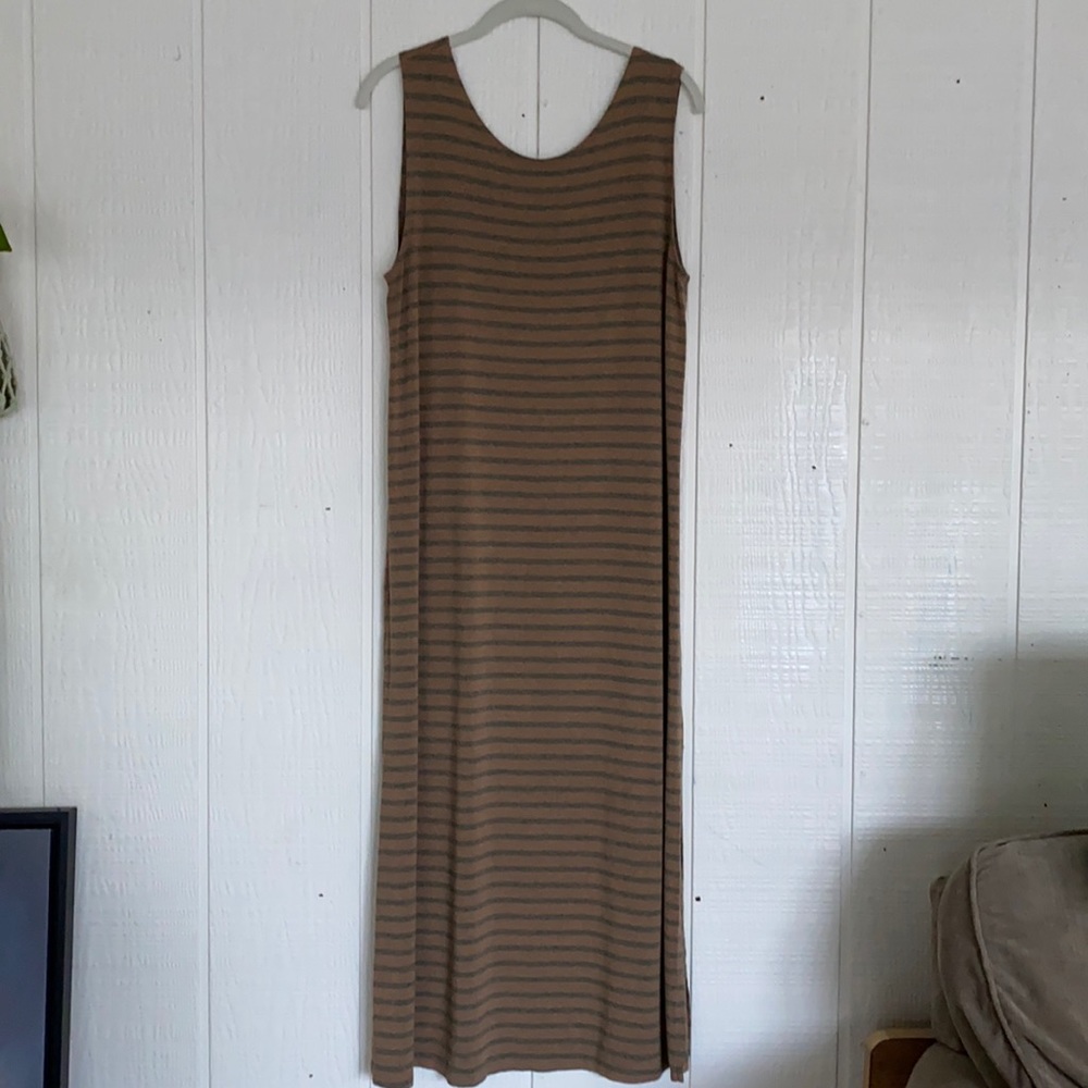 Fighting Eel Size L Maxi dress with side slits
